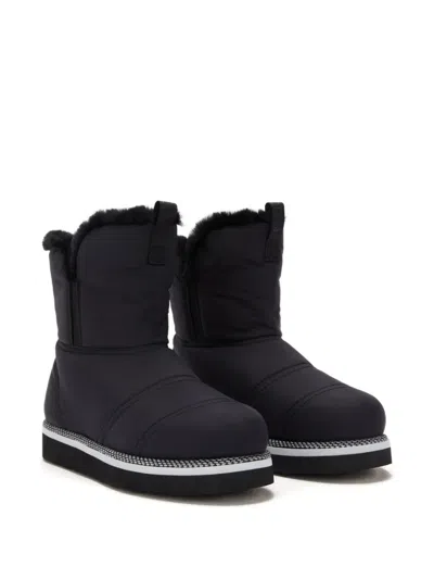 Odissi Rose Lined Elasticated Boot In Black