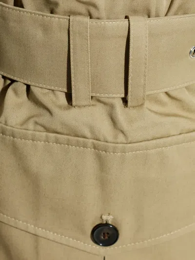 Iro Belt Loop Mini Skirt In Brown