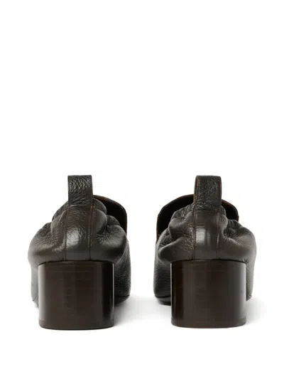 Studio Nicholson Moon Pumps Mit Eckiger Kappe In Black