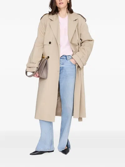 Anine Bing Spencer Sweatshirt In Pink