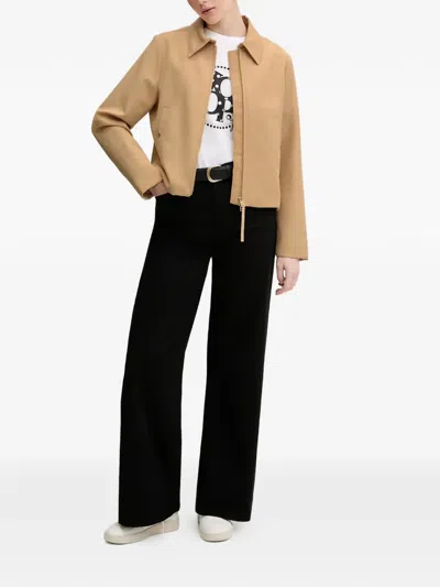 Joop Osane Collared Jacket In Neutral