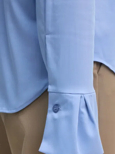 Mos Mosh Mmmatthea Button-down Shirt In Blue