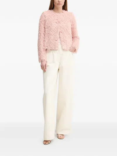 Ouí Button Jacket In Pink