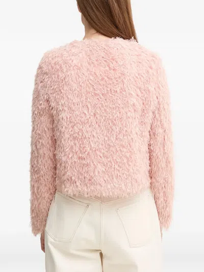 Ouí Button Jacket In Pink
