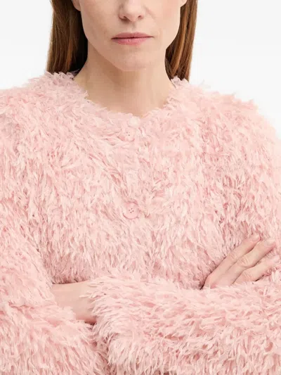 Ouí Button Jacket In Pink