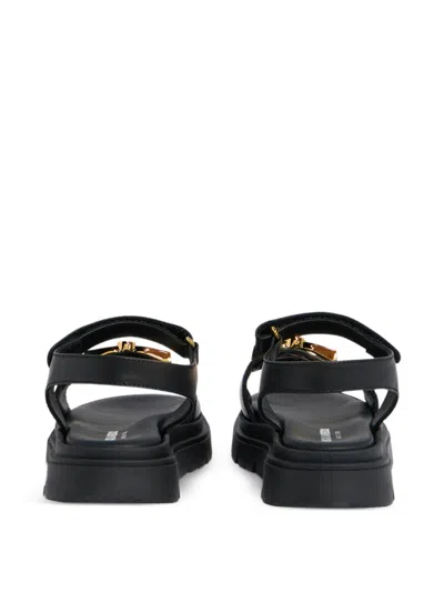 Dsquared2 Logo-detail Sandals In Multi