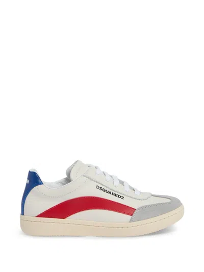 Dsquared2 Panelled Sneakers In Neutral