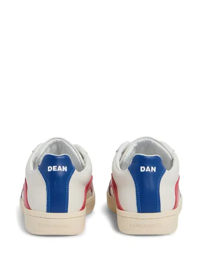 Dsquared2 Panelled Sneakers In Neutral