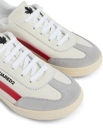 Dsquared2 Panelled Sneakers In Neutral