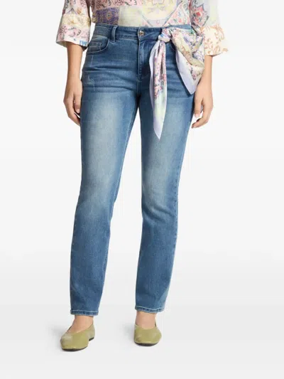 Elena Miro' Regular Jeans In Blue