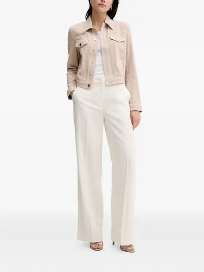 Marc Aurel Buttoned Pocket Jacket In Neutral