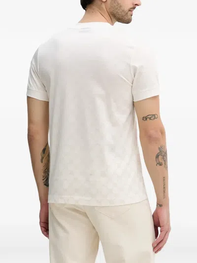 Joop Davison Patterned T-shirt In White