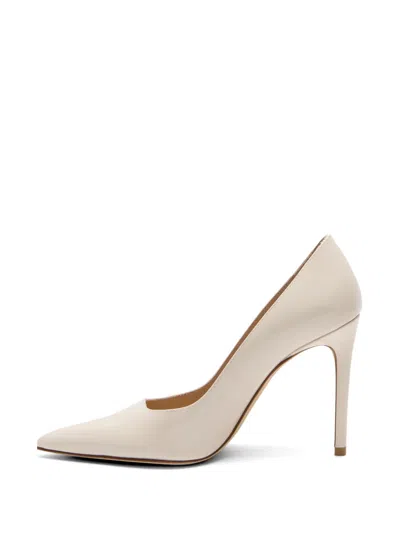 Stuart Weitzman Pointed-toe Pumps In Neutral