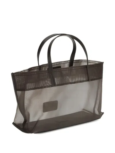 Staud Christos Mini Mesh Nylon Bag In Pattern