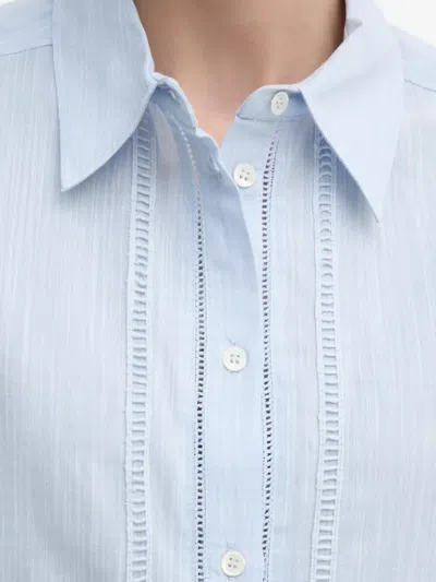 Mos Mosh Button-down Shirt In Blue