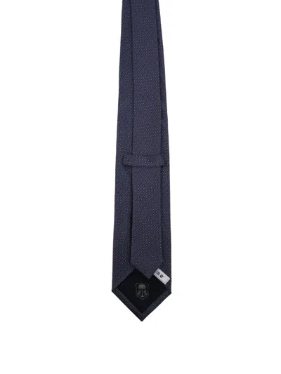 Corneliani Patterned Tie In Black