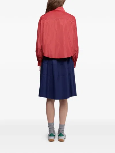 Aspesi Buttoned Shirt In Red