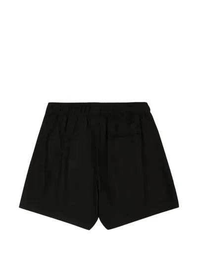 Entire Studios Elasticated Mini Shorts In Black