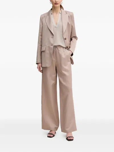 Marc Aurel Button-up Blazer In Neutral