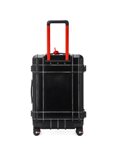 Diesel Medium Embossed-logo Trolley In Black