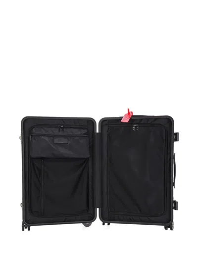 Diesel Medium Embossed-logo Trolley In Black