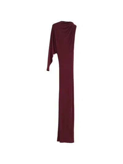 Atlein Twisted Long Dress In Multi