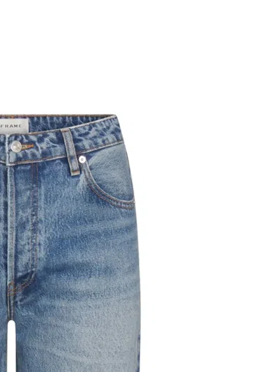 Frame Belt Loop Jeans In Blue