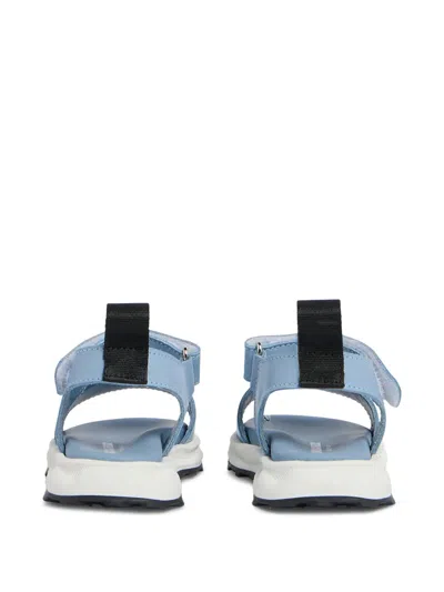 Dsquared2 Logo-strap Sandals In Blue