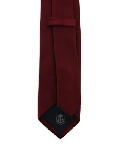Corneliani Red Tie In Red