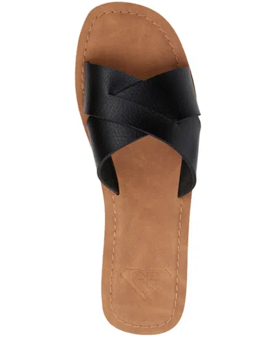 Roxy Andreya Ii Slide Sandal In Black