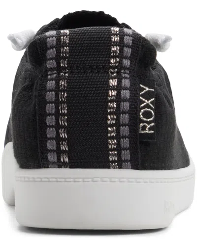 Roxy Bayshore Plus Slipon Sneaker In Black