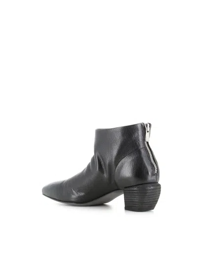 Officine Creative Severine/008 Leather Ankle Boot In Black