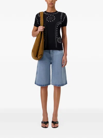 Coperni Mantra Graphic Print T-shirt In Black