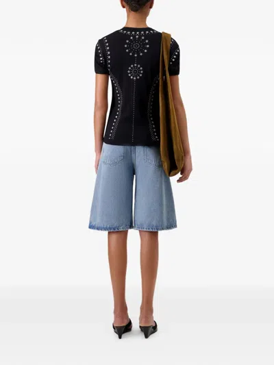 Coperni Mantra Graphic Print T-shirt In Black