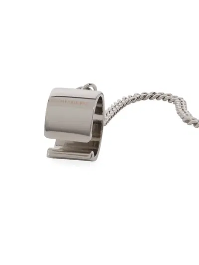 Dsquared2 Pierce Me Earring In Silver