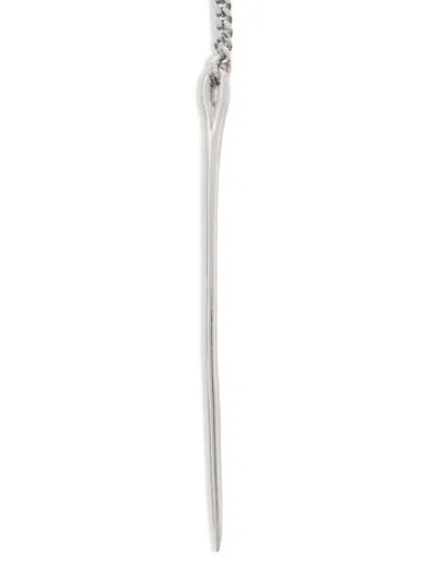 Dsquared2 Pierce Me Earring In Silver