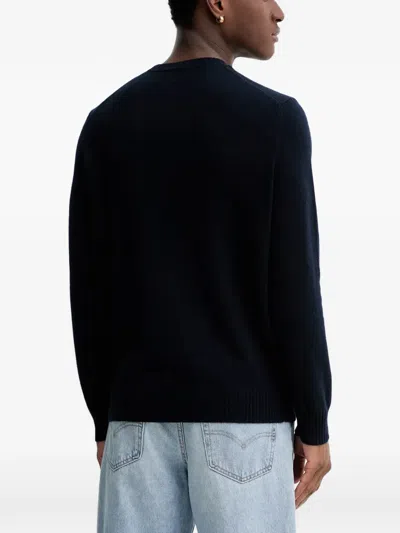 From Future Mountain-graphic Sweater In Blue