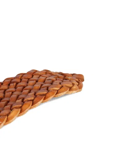 Dragon Diffusion Woven Belt In Brown