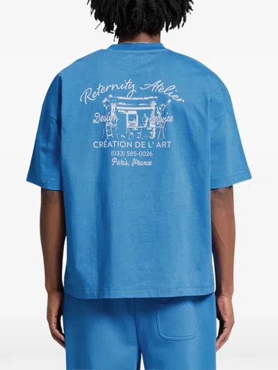 Reternity Graphic T-shirt In Blue