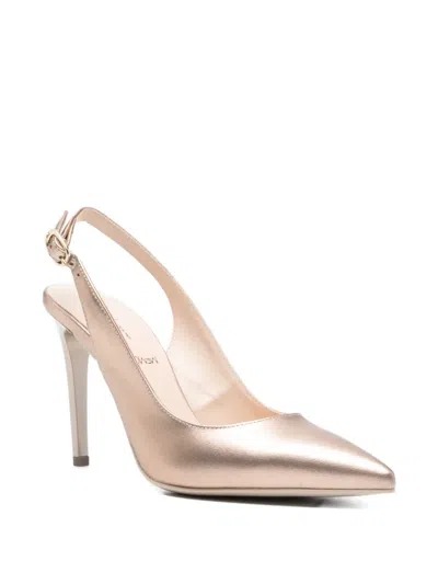 Nero Giardini Buckle Leather Pumps In Multi