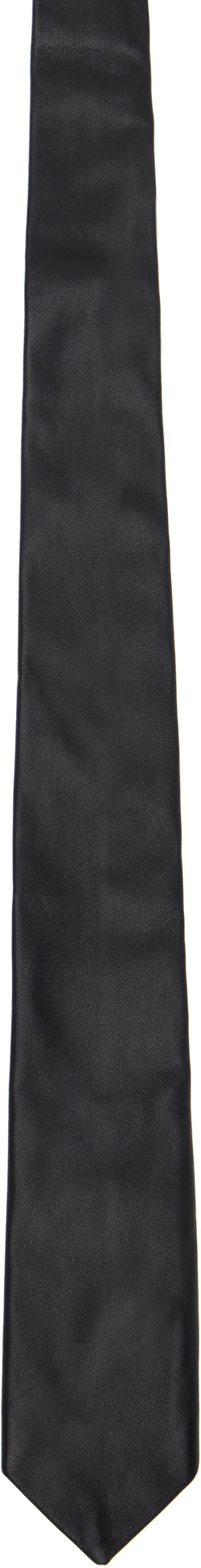 Ernest W Baker Black Classic Tie In Black
