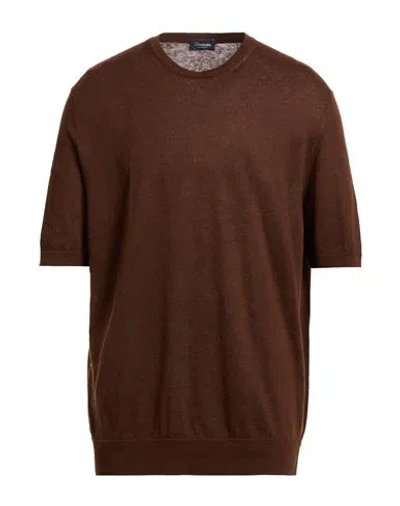 Drumohr Sweaters In Brown