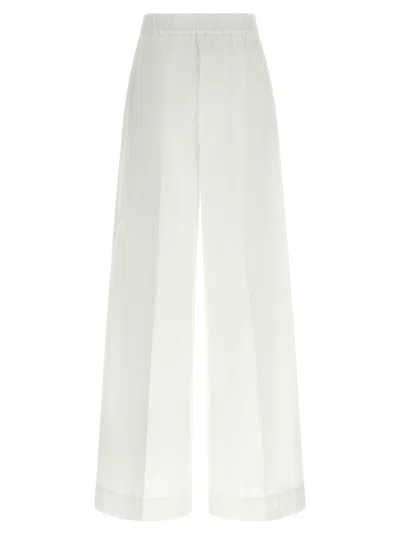P.a.r.o.s.h Pleated Trousers In White