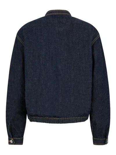 Dsquared2 Zip-fastening Jacket In Blue