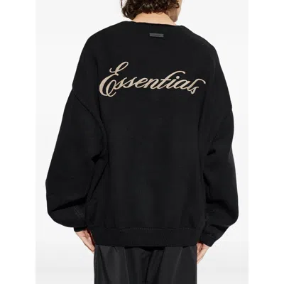 Essentials Sweaters Black In Black