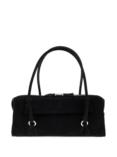 Iro Zip Leather Tote Bag In Black