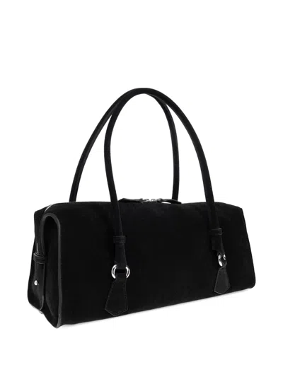 Iro Zip Leather Tote Bag In Black