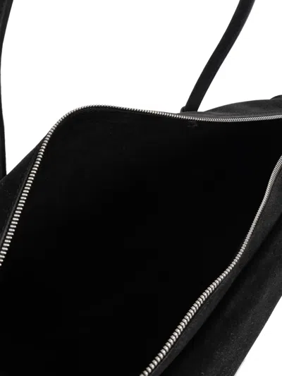 Iro Zip Leather Tote Bag In Black