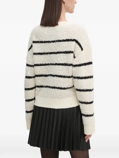 Ouí Striped-pattern Sweater In Multi