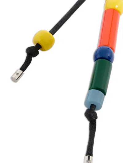 Dsquared2 Beaded Keyring In Multi